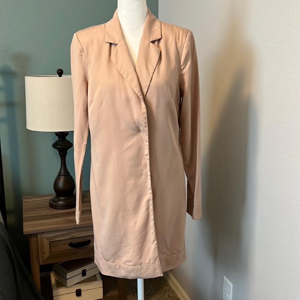 Lovers + Friends Jay Blazer Dress Sandstone Size XS *No Belt